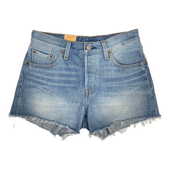 Levi's Pants - Levi's 501 High Rise Denim Shorts 25 New Cut Offs Sierra Oasis Light Wash Jean